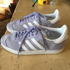 Purple Gazelle Adidas Size 6